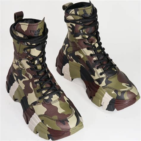 PRADA Camouflage Boots for Women for sale .